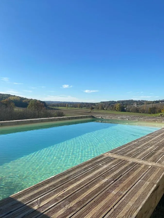 Villa Ferme Du Bois Du Pouget à La Salvetat-Belmontet Hébergement de vacances